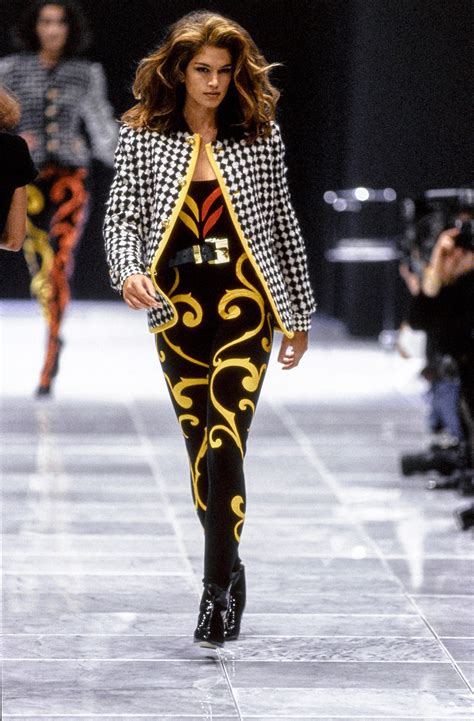 versace fashion show 90s|Versace 90s fashion.